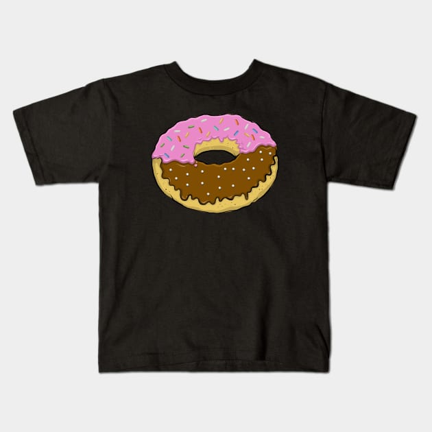 Donut Kids T-Shirt by Black Tee Inc